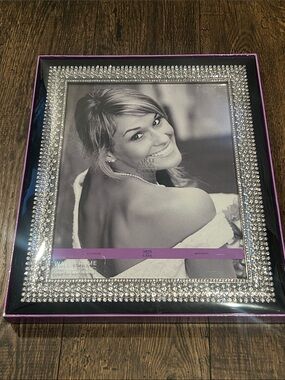 Arte de Casa- Calitri Rhinestone Clear Crystal Photo Frame - 11x14